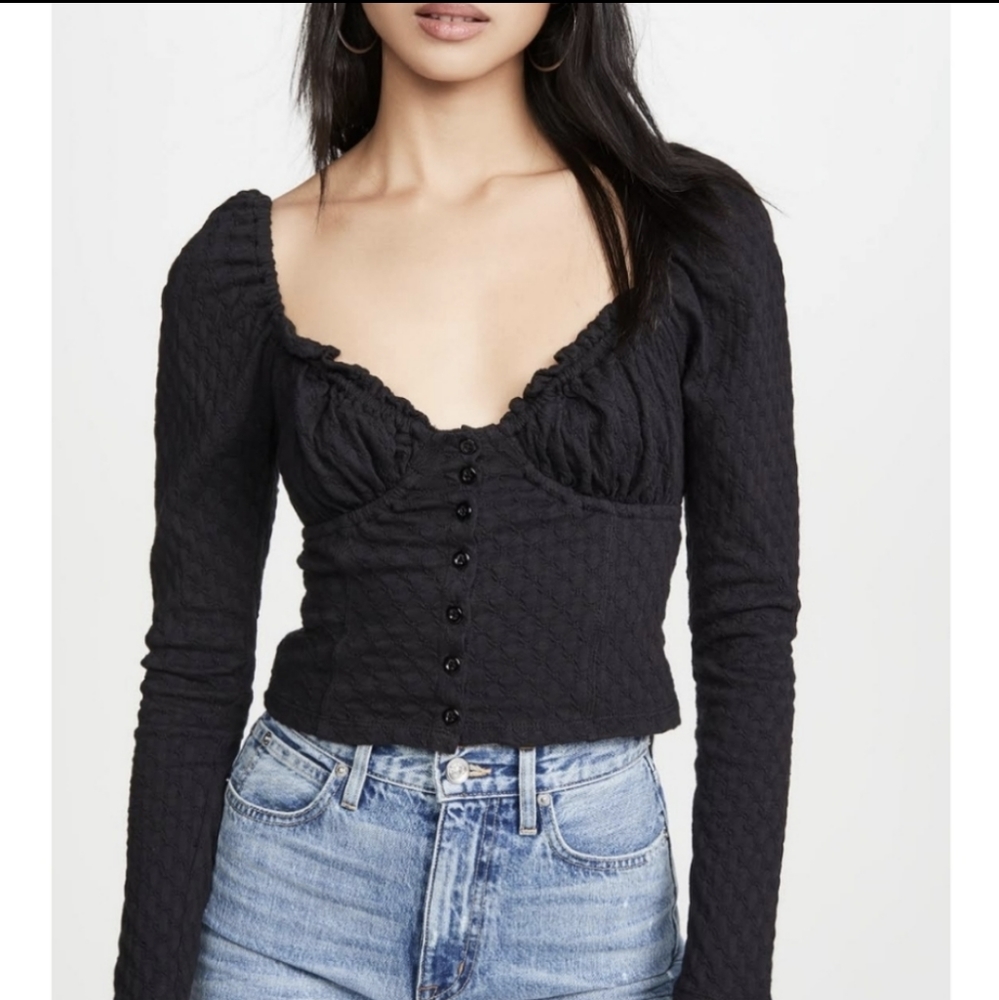 NWT Free People Ladybug Top